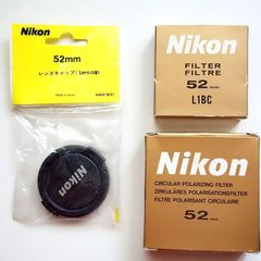 Nikon 52mm フィルター、キャップ、N82