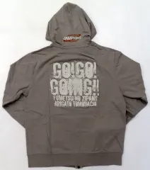 【中古】アウターウェア JAM Project パーカー グレー Mサイズ 「JAM Project LIVE 2011-2012 GO! GO! GOING!! ～不滅のZIPANG～/～ARIGATO TOMODACHI～」