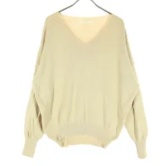 美品 ITEMS アイテムズ 長袖 セーター F ブラウン アーバンリサーチ レディース 古着