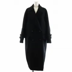 メゾンスペシャル MAISON SPECIAL Super140 melton Double Coat チェスターコート ロング丈 ウール アウター 36 S 黒 ブラック 21222165105 /AN5のサムネイル