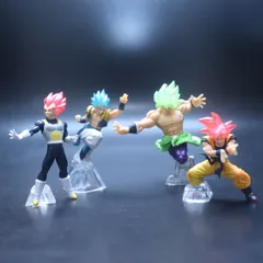 DRAGON BALL (ドラゴンボール) /  VS  18 全4種  劇場版 (孫悟空 超サイヤ人ゴッド ベジータ 超サイヤ人ゴッド ブロリー超サイヤ人フルパワー ゴジータ 超サイヤ人ゴッドSS)  DGMF287