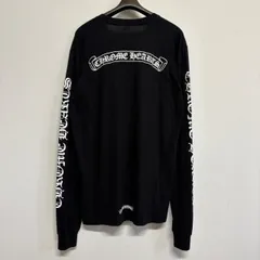 クロムハーツロングTシャツセメタリークロスブラック|クロム