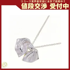  ティファニー ネックレス リボン ペンダント SV 中古
