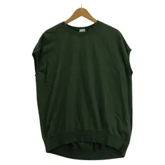 URBAN RESEARCH DOORS アーバンリサーチドアーズ クルーネック カットソー sizeM/グリーン