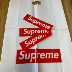 supreme ショップ袋　ステッカー　セット