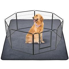 【在庫処分】大判サイズ 多頭飼い 繰り返し使用可能 子犬/シニア犬の介護シーツ 消臭 速乾 （グレー 防水 滑り止め ペットマット 下敷き おしっこマット ペット用 182x182cm） 猫 犬 洗える ペットシーツ STVICTORY