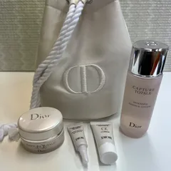 未使用 Dior ディオール カプチュールトータルオファー トライアルセット スキンケア ポーチ付き 【2f181742】