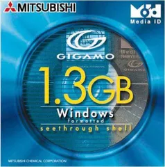 三菱化学 KID1G3W1S MO1.3GB ID付き Windowsフォーマット 1枚