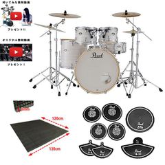【【Pearl純正消音セット】2クラッシュ#777（スリップストリームホワイト）】Pearl(パール) / EXX725SN/C-2CS 777_RPSET_FDM-01Op5_set