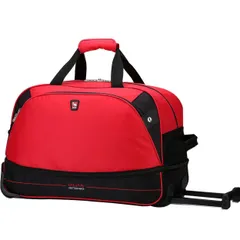 【在庫処分】人気 きゃりーばっく トラベルバッグ キャスター付きバッグ 防水 ボウリングバッグ 旅行バッグ レッド 修学旅行 機内持ち込み 出張 通学 キャリーバッグ 2way 大容量 ボストンキャリー レディース メンズ [OIWAS] コンパクト(キャリー