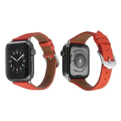 [42/44/45/49mm/オレンジ]Apple Watch バンド ベルト