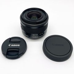 ■極上品 CANON キヤノン EF-M15-45mm F3.5-6.3 IS STM グラファイト