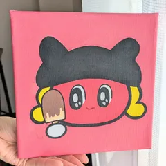 BOBO APE　オリジナル手描きキャンバス　ボボみアイスキャンディー