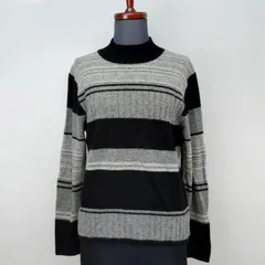 GAVI DI GAVI　F サイズ　セーター　薄手　カシミヤ100%　ボーダー　ガヴィディガヴィ