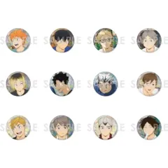 【中古】バッジ・ピンズ 全12種セット 「ハイキュー!! トレーディングホログラム缶バッジ-いただきます!-」