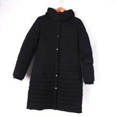 ザラベーシック ダウンジャケット  無地 アウター レディース Mサイズ ネイビー ZARA BASIC 【中古】