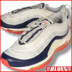 NIKE エアマックス97 Air Max 97 ネイビー×ホワイト×レッド 29cm スニーカー メンズ スニーカーサイズ29cm一覧←SEULB屋着古← X7923