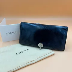 LOEWE ロエベ レザー 二つ折り財布