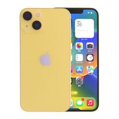 iPhone14 128GB イエロー Apple A2881 SIMフリー  Aランク スマホ 本体 送料無料