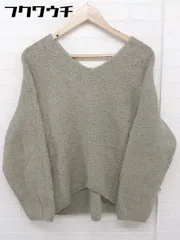 ◇ SENSE OF PLACE by URBAN RESEARCH 長袖 ニット セーター サイズF グレー系 レディース  【中古】 【1112280002205】