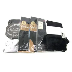 靴下屋他 レギンス/トレンカ 5点セット 未使用 M-L ブランド まとめて 大量 レディース KUTSUSITAYA etc.