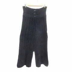 SAYAKADAVIS ハイウェストパンツ　オーガニックコットン サヤカデイビス SAYAKADAVIS ハイウェストパンツ オーガニックコットン サヤカ