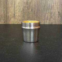 能作　ぐい呑　竹　金箔　錫　酒器　盃
