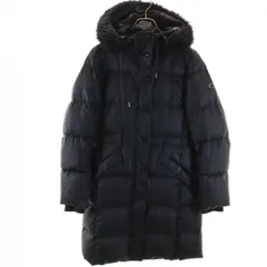 美品 COACH コーチ 7305 ロング ダウンジャケット S ダウンコート コーチ COACH ブラックロングダウンコート （ブラック） -waja