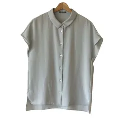 セオリーリュクス♡ボウタイリボン　ブラウス とろみブラウス ベージュ　40 セオリーリュクス♡ボウタイリボンブラウス とろみブラウス