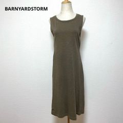 ⭐︎美品⭐︎バンヤードストーム シアーストライプワンピース プリーツ 