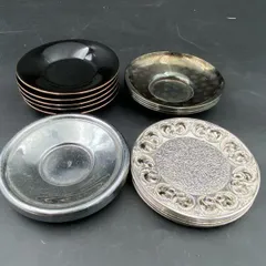 銀製　銘々皿 Yahoo!オークション -「銘々皿」(銀製) (金属工芸)の落札相場・落札価格