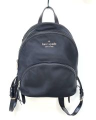 KATE　SPADE　ケイトスペード　リュックサック　デイパック　バックパック　ナイロン　ロゴプレートデザイン　ブラックのサムネイル