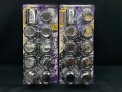 CV-267 　20個　シャインデコキャップ 樹脂 ナットキャップ メッキ　 ISO 33ｍｍ　高60ｍｍ　ナットカバー　ヤック　トラックショップASC