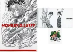 【中古】クリアファイル モンキー・D・ルフィ＆ロロノア・ゾロ A4クリアファイル＆ステッカー＆マスクケース 「一番くじ ワンピース 難攻不落ノ懐刀」 H賞