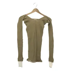 FUMIKA_UCHIDA - 【美品】  FUMIKA UCHIDA / フミカウチダ | AMI-TIGHTS TOP トップス | M | カーキベージュ | レディース FUMIKA_UCHIDA - 【美品】 FUMIKA UCHIDA / フミカウチダ | AMI