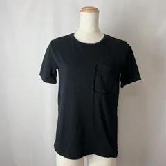 ZARA ザラ　胸ポケット　フリル　半袖　Tシャt 黒　Y2K