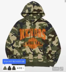 ウィークエンダー ジップアップパーカー フード付き リュウ ソン・ミンス