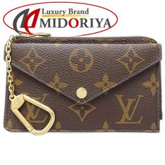 【中古】LOUIS VUITTON ルイヴィトン モノグラム コインケース M69431 ポルトカルト レクソヴェルソ ブラウン レディース /181648