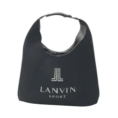LANVIN SPORT ランバン スポール  カートバッグ メッシュ  ブラック系  [240101537900] ゴルフウェア ストスト