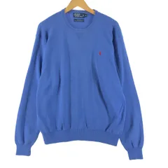 古着 ラルフローレン Ralph Lauren POLO by Ralph Lauren コットンニットセーター メンズXL/eaa358298