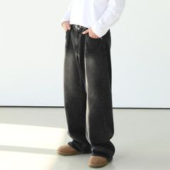 shiun〉 FLARE SLUB DENIM PANTS - メルカリ