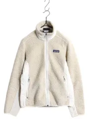 【お得なクーポン配布中!】 パタゴニア クラシック レトロX ジャケット レディース XS 古着 09年製 Patagonia フルジップ アウトドア フリース パイル 廃盤 ナチュラル
