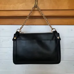 Tal.by yumi. しまむら　ミニチェーンバッグ　ハンドバッグ　黒　ブラック　新品未使用　タグ付き　黒・ゴールド　ショルダー紐付き　コンパクト