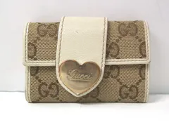 グッチ キーケース ＧＧキャンバス ハート