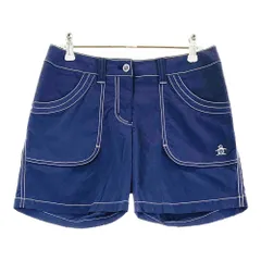 サイズ：9 MUNSING WEAR マンシングウェア  ストレッチ ショートパンツ  ネイビー系 [240101245720]# ゴルフウェア レディース ストスト