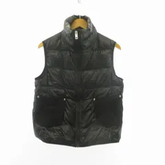 ディーゼル DIESEL ダウンベスト ブルゾン 黒 ブラック 約M ■GY09のサムネイル