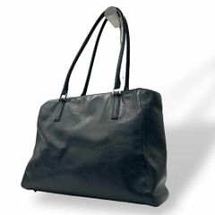 HushTug トートバッグ 肩掛け 本革 レザー A4可 シボ革 黒 ビジネス