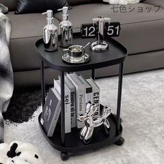 サイドテーブル サイドワゴン キャスター付き ミニテーブル ナイトテーブル ソファ ワゴン テーブル ベッド ソファーテーブル マルチワゴン