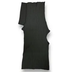 【新品未使用】UJOHウジョー　アシンメトリーリブニット　24SS ノースリーブ 新品未使用】UJOHウジョー アシンメトリーリブニット 24SS