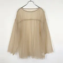 B&Y ユナイテッドアローズ ナイロンチュール レイヤード プルオーバー